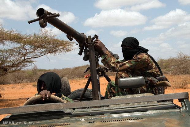 کشته شدن 13 نظامی سومالی در حمله الشباب