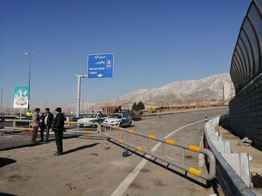 مسدودیت آزادراه تهران، شمال و محور کرج ، چالوس