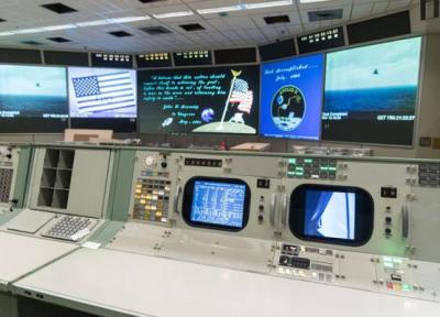 بازگشایی مرکز کنترل مأموریت هیوستون به مناسبت 50 سالگی فرود روی ماه