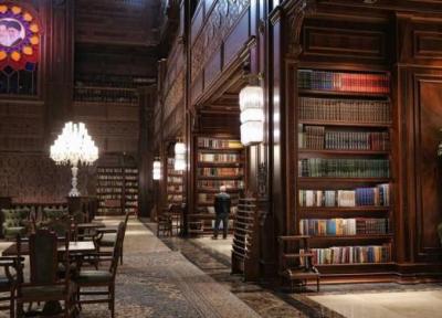 لاکچری ترین کتابخانه ایران اینجاست