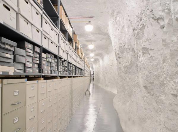 خانه زیرزمینی برای نگهداری از 11 میلیون عکس پرارزش در 67 متری زیرزمین پنسیلوانیا