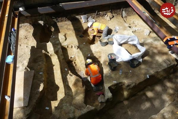 کشف مقبرۀ 1800 سالۀ خوک در قلب شهر پاریس